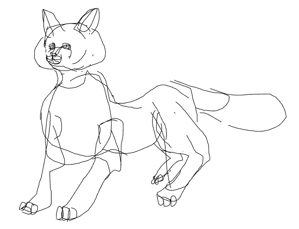 Ehhe Another cat sketch ehhe by Mrskelebonexs on DeviantArt