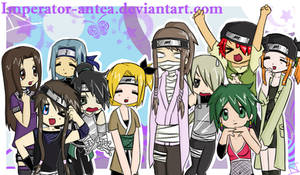 Lucky Star Naruto OCs