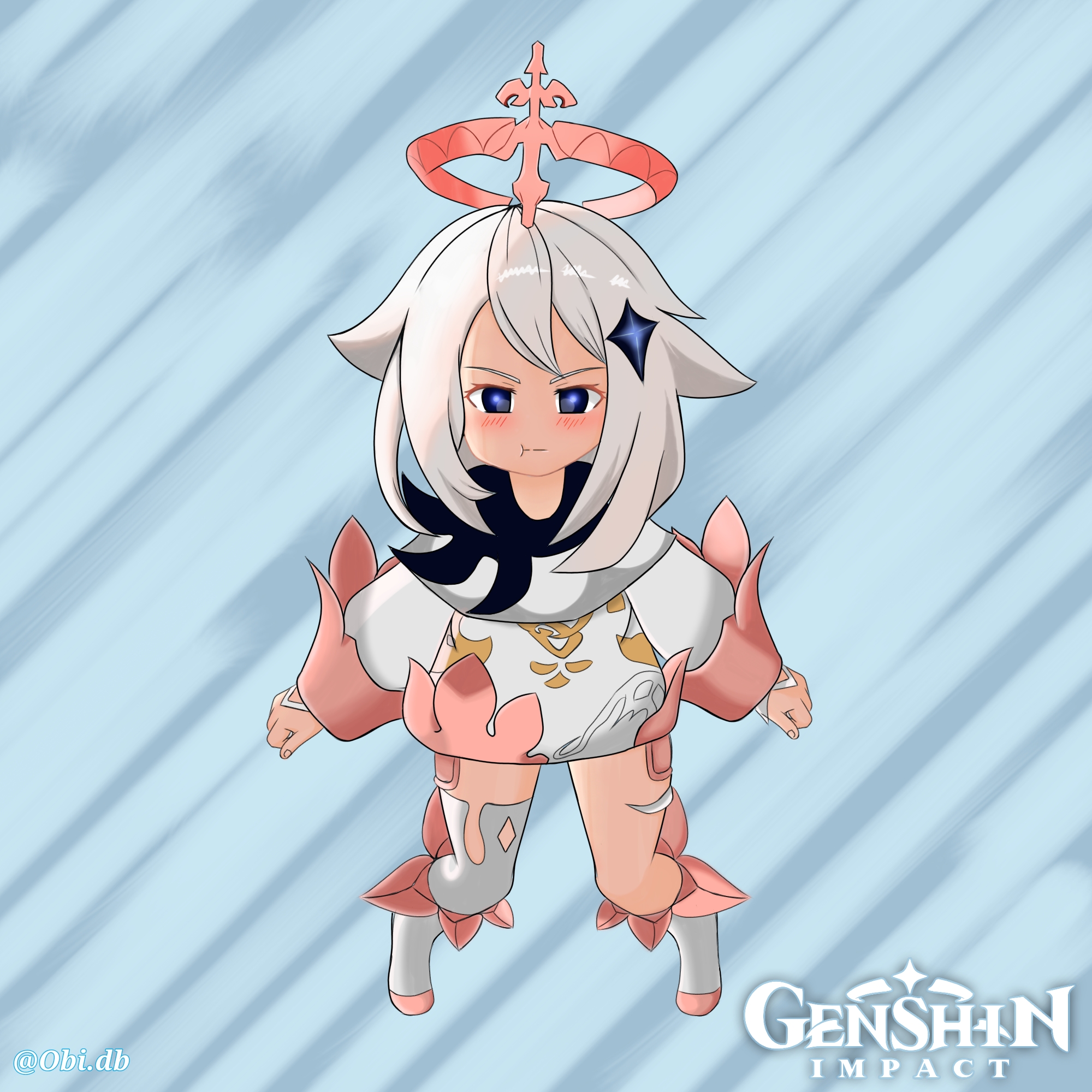 Paimon Reference Fan art PAIMON | Gensin Impact by Obi03 on DeviantArt