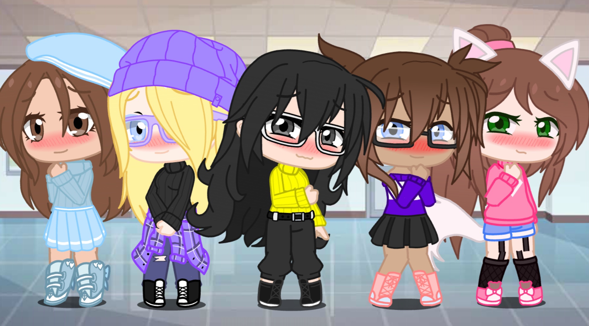 My main OCs in Gacha Club by alexander1301 on DeviantArt