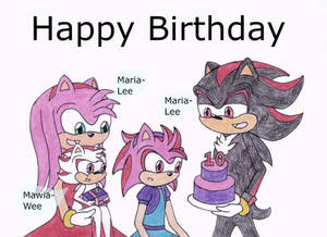 Happy Birthday Maria-Lee