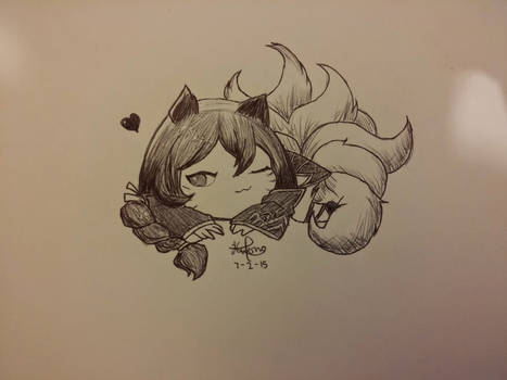 Chibi Ahri - Sleeping