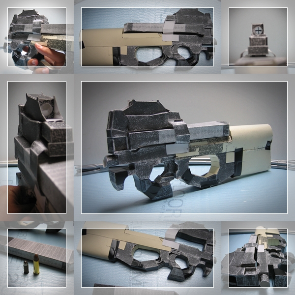 Cardboard P90