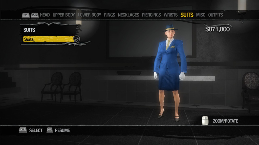 Nora Scale's Suit In Sr2