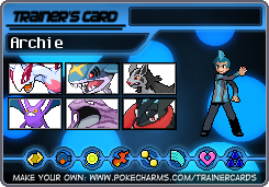 trainercard-Archie: Pokemon Azoth by triforcesword333 on DeviantArt