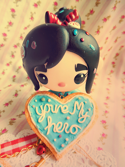 Wreck it Ralph Vanellope Youre My Hero Cookie