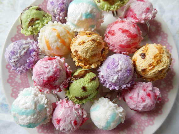 Sweet Ice Cream Rings