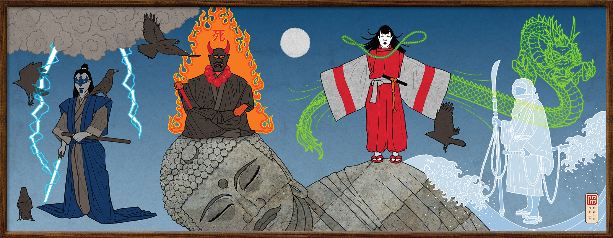 Tengu Hero Promo Piece by PaulMcInnes on DeviantArt