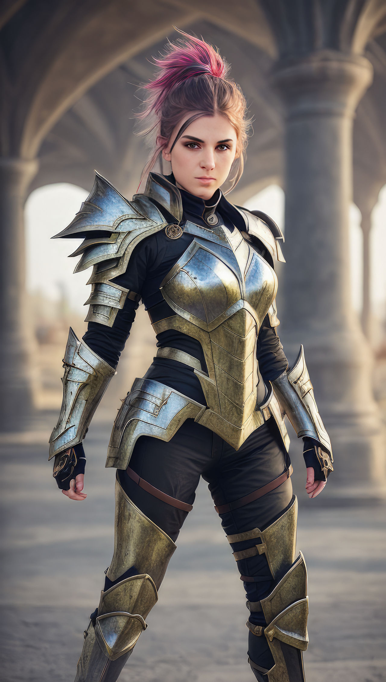 Armored cosplay girl by DenSckriv-AI on DeviantArt