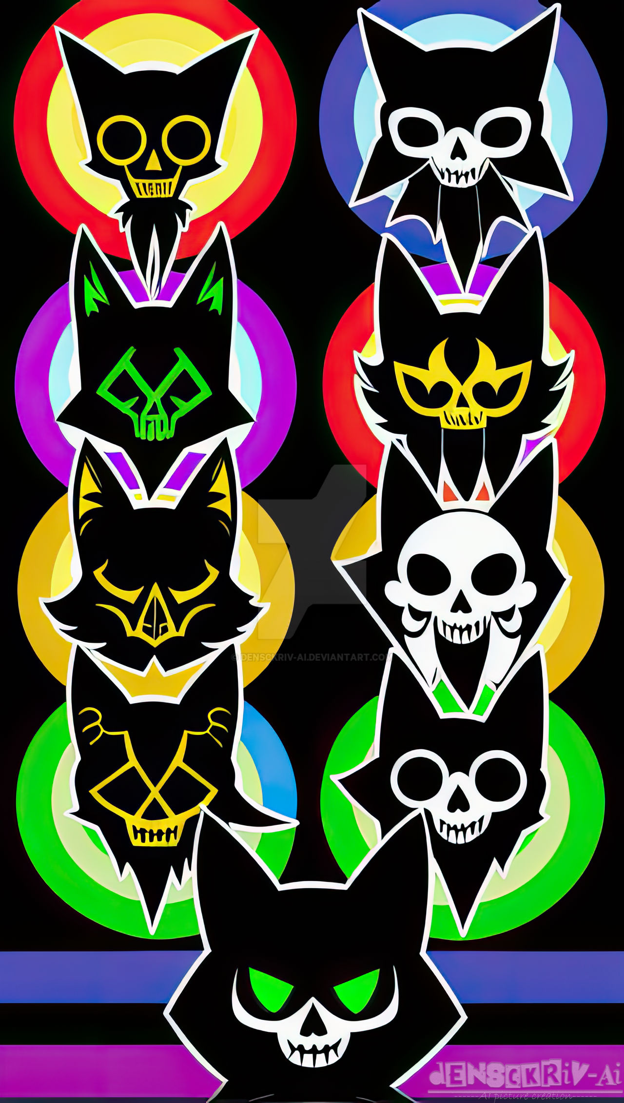 Bleood Rapper Cat Grim reaper cat by DenSckriv-AI on DeviantArt