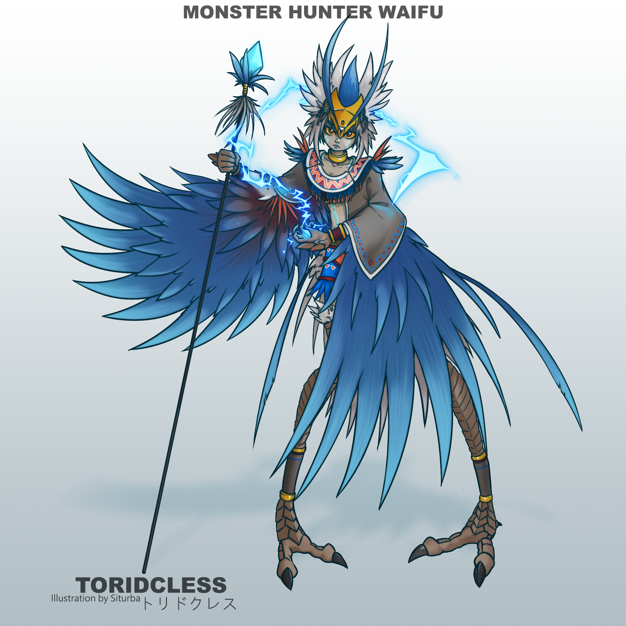 Monster Hunter Waifu - Diablos by Siturba on DeviantArt