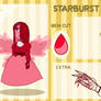 Starburst Cafe Application - red beryl