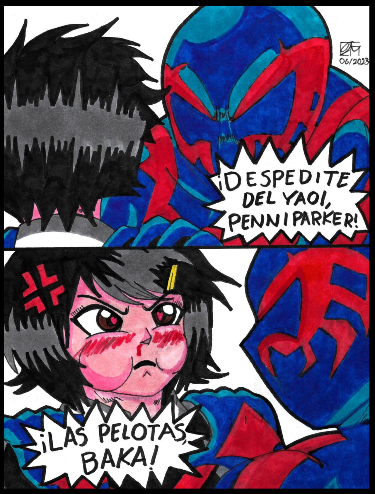 Spider-Verse - Peni 'Fujoshi' Parker... by El-Pajarraco on DeviantArt