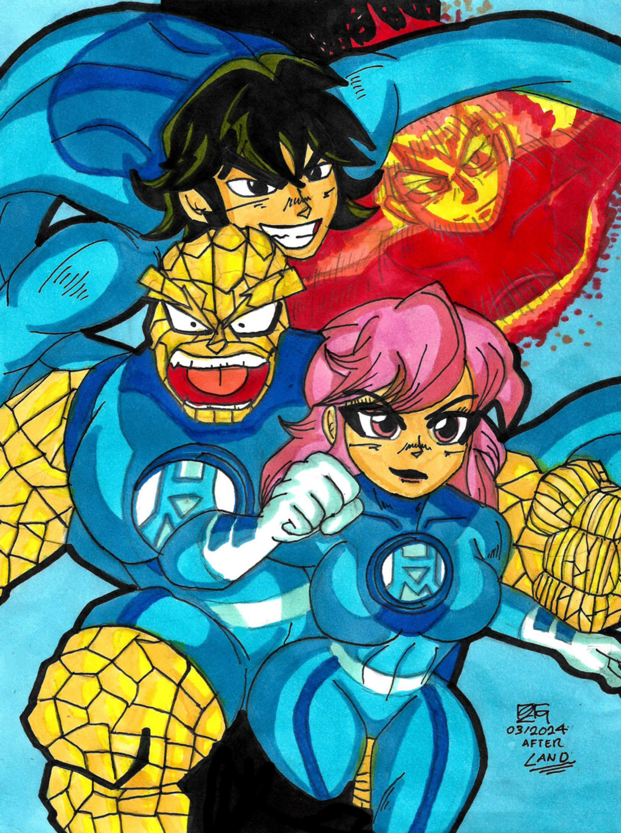 Comic Comm. 1 - Ultimate Honnouji Marvels... by El-Pajarraco on DeviantArt