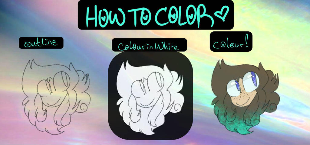 How to Colour! - Tutorial by bunniiworm on DeviantArt