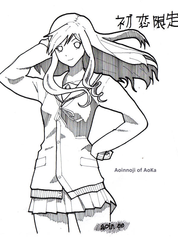 Aoka Deviantart AoKa Sketch by aoinkun on DeviantArt