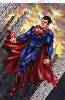 MAN OF STEEL - Colored