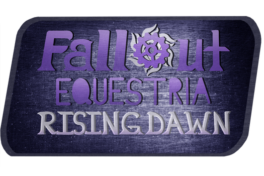 Fallout: Equestria Rising Dawn Logo (V2)