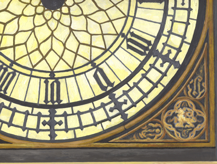 Big Ben Clock Face