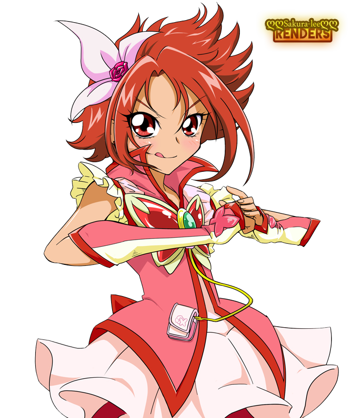 Cure Rougw Cure Rouge by fania98 on DeviantArt