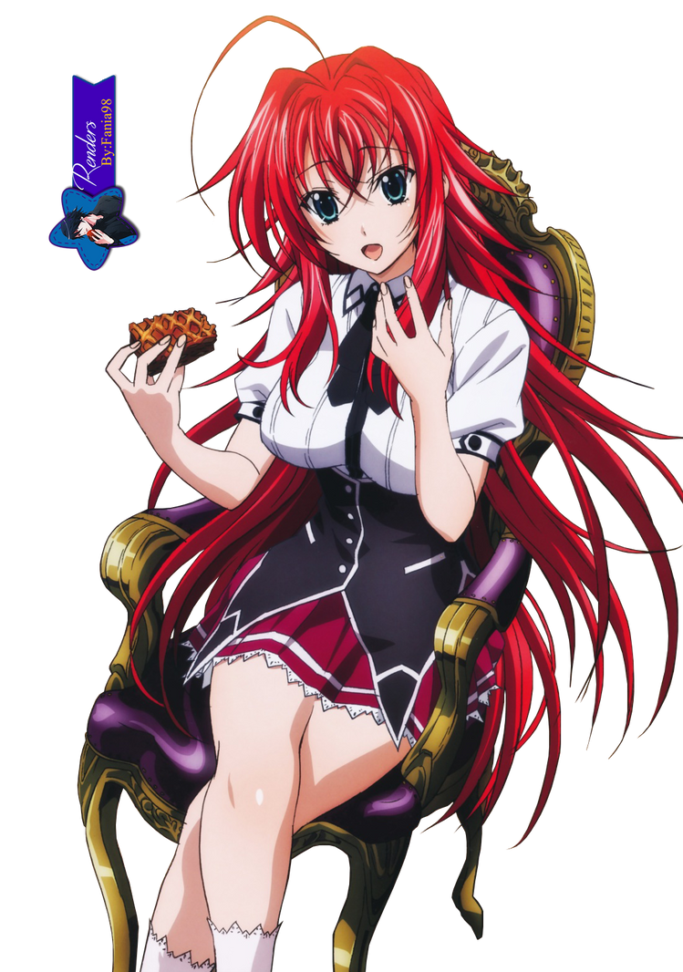 Fancy Rias Rias Gremory- Render #215 by fania98 on DeviantArt