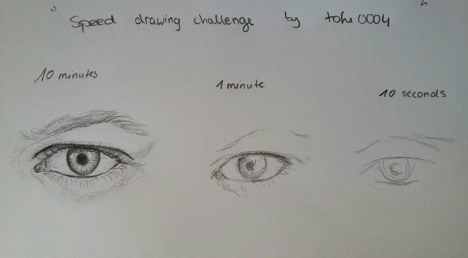 Speed Drawing Challenge Ideas at William Fellows blog