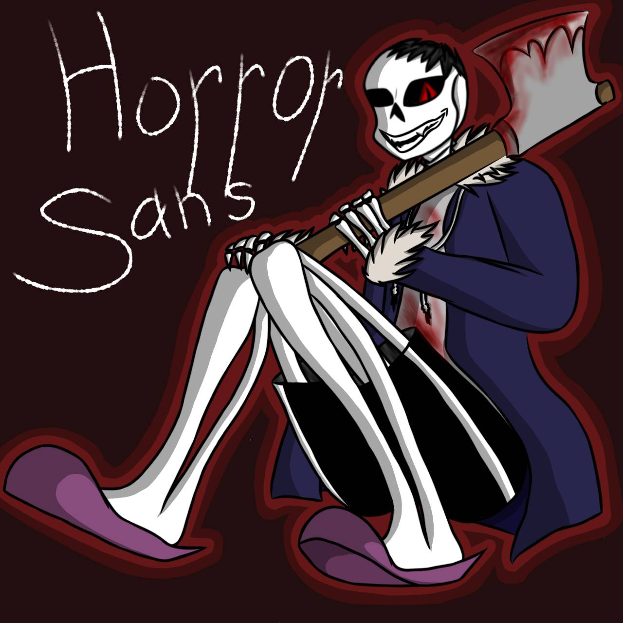 Horror Sans :) by Ktototya on DeviantArt
