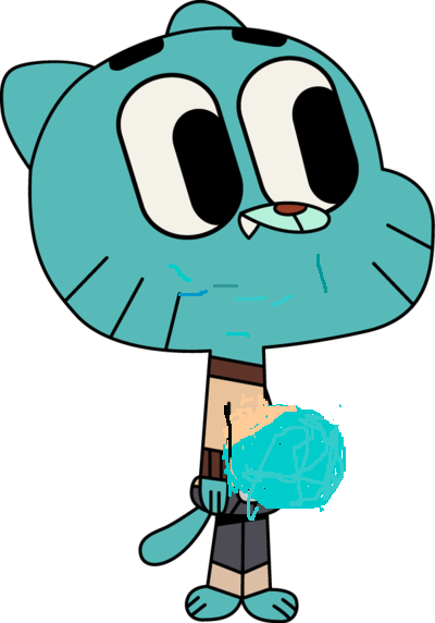 Gumball Watterson with Big Belly In the episode by KELLYPOSTELL on  DeviantArt