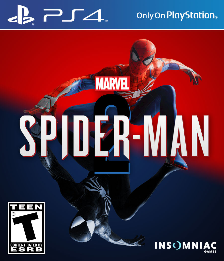 Marvel's SpiderMan 2 fanmade PS4 box art by gokyr586 on DeviantArt