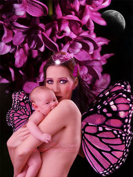 Mom and Baby Fairy