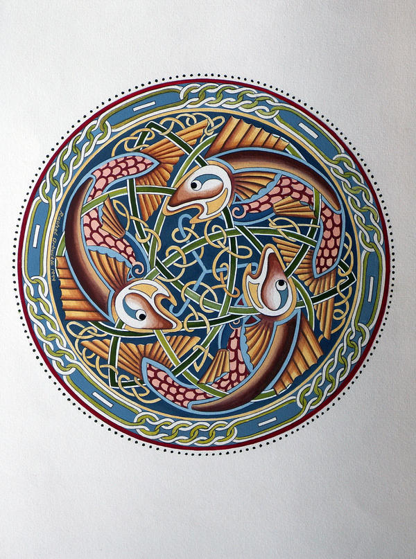 Celtic Fish Link Pattern celtic fish by CelticArt on DeviantArt
