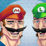 Realistic Mario Brothers