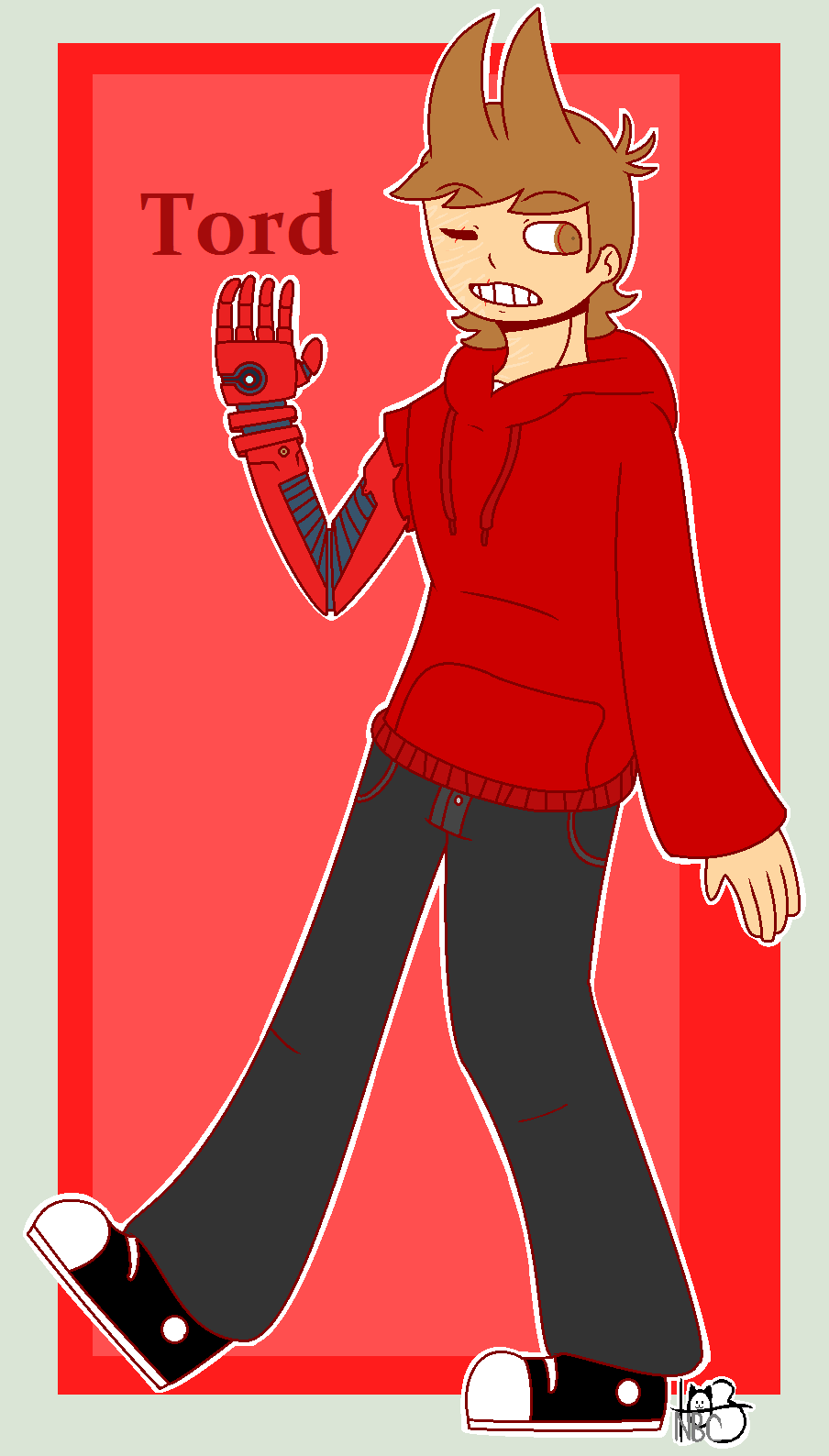 Red hoodie Tord