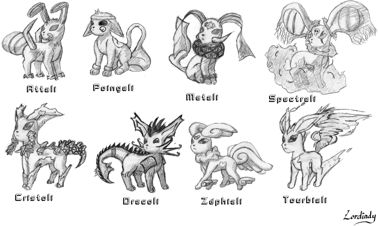 Coloriage Pokemon Evolution Evoli evees evolutions by lordindy on DeviantArt