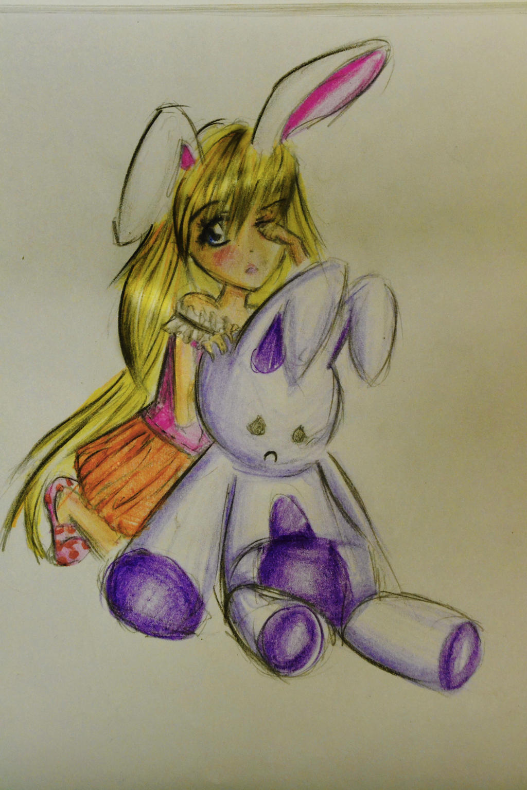 Manga Bunny Girl by Ro-Art-Ry on DeviantArt