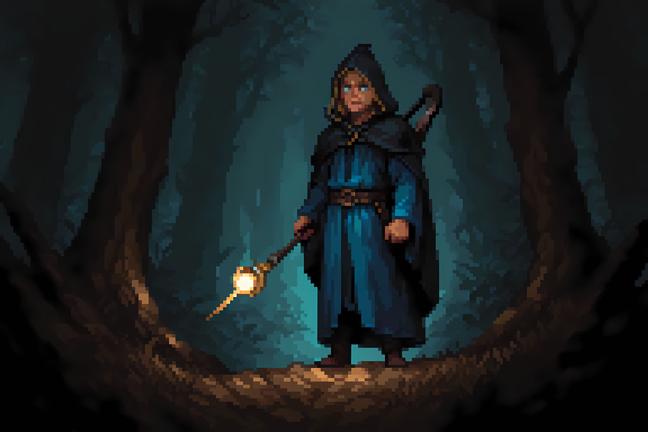 Old Computer Game With Wizard retro game wizard by NemoArrigo on DeviantArt
