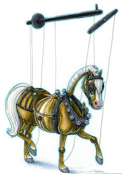 Gustav the Horse Marionette