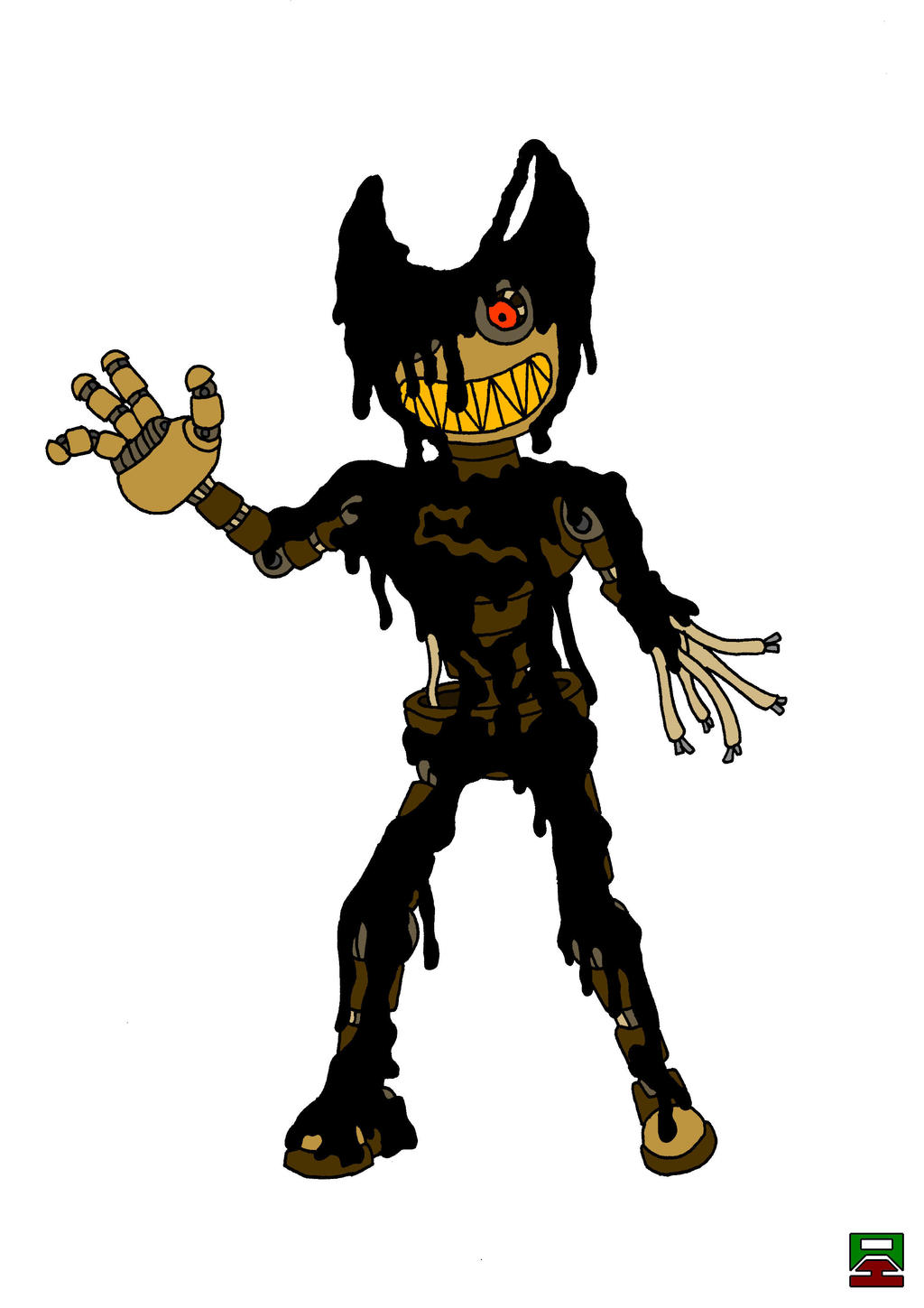 Bendy and the Ink Machine The Ink Demon by artinventor on DeviantArt