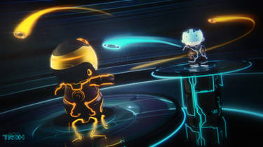 TRON Savoury Disc Fight