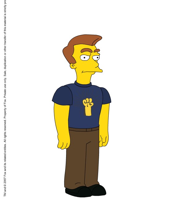 Simpsonized Skipper