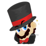 Just... Black Tuxedo Mario