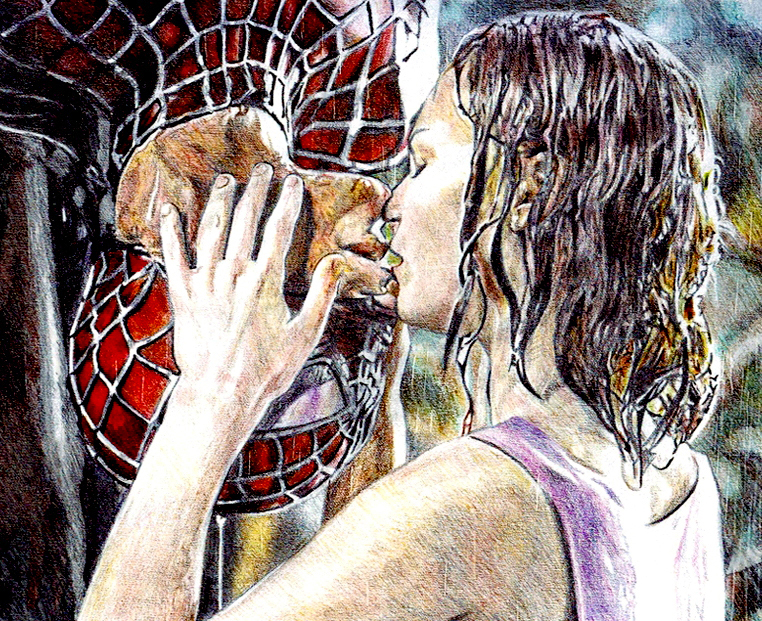 Spiderman Kiss