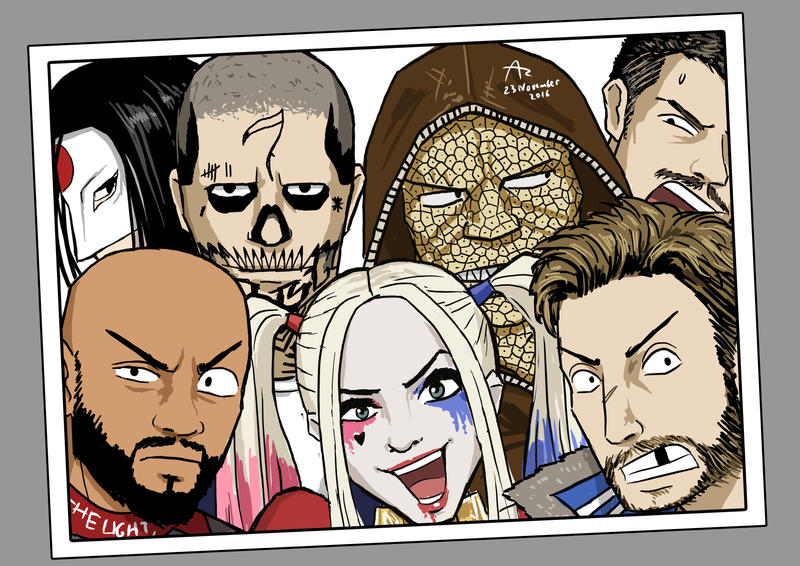 Suicide Squad Selfie