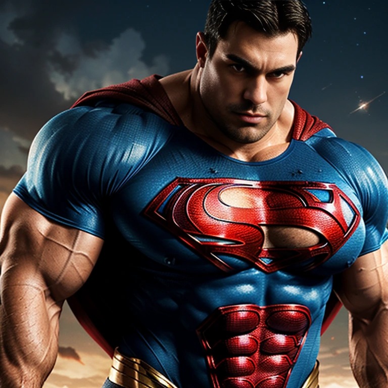 Spaceman Muscle SuperMan Muscles 1 by Muscle-Magnificence on DeviantArt