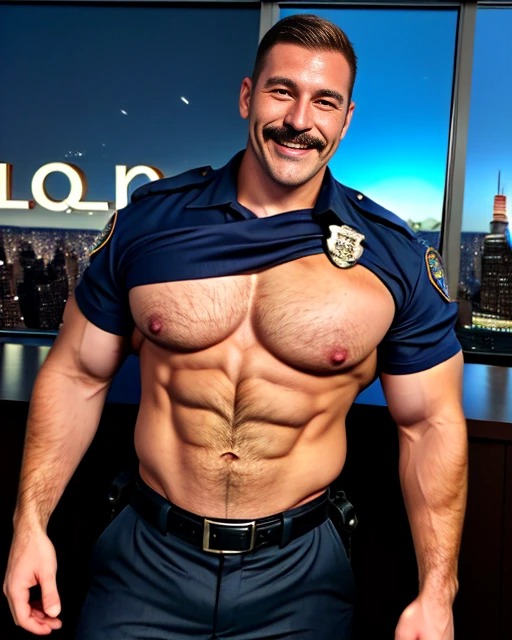 Buff Cops Deviantart Feel A Cop by Muscle-Magnificence on DeviantArt