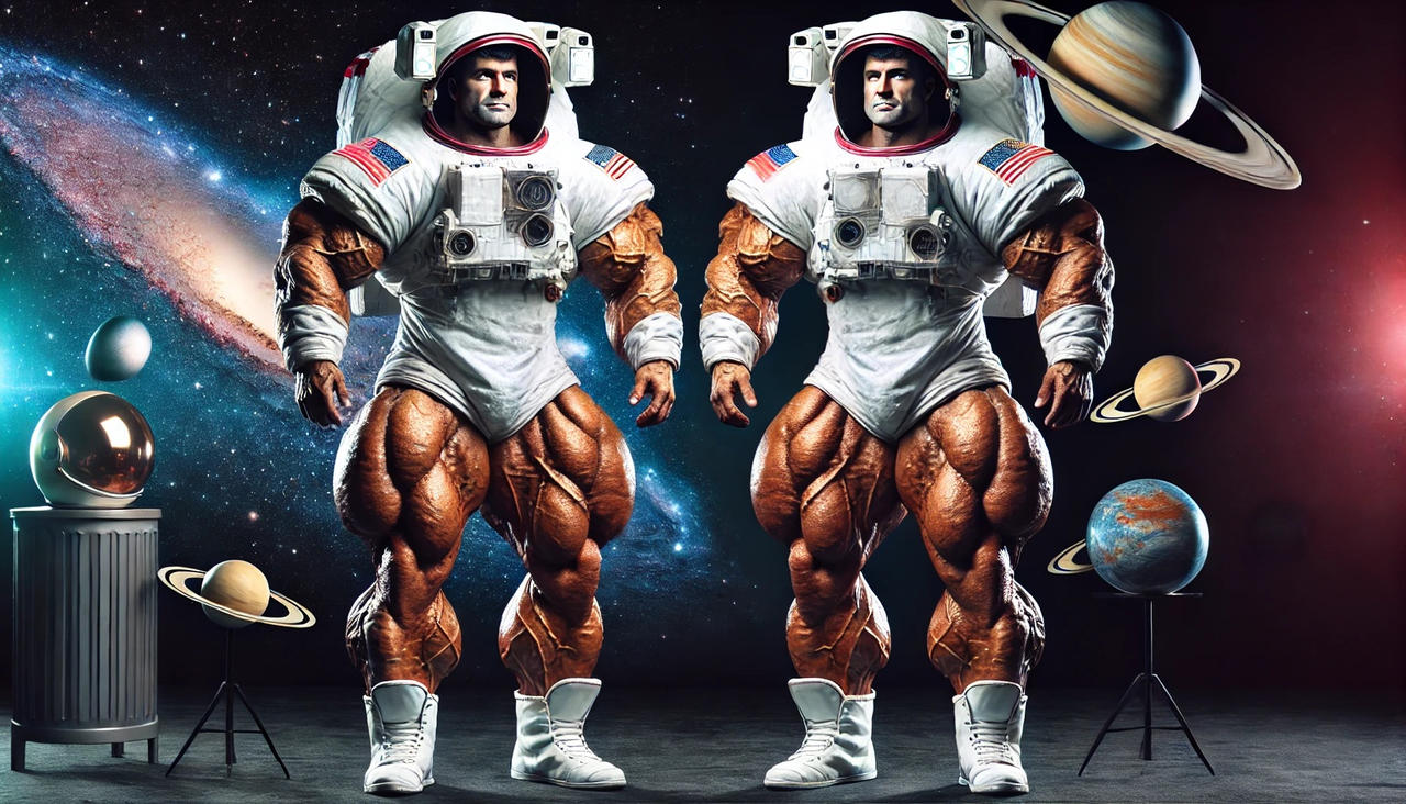 Not One But Two Behemoth Muscle Astronauts by Muscle-Magnificence on ...
