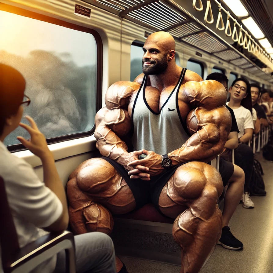 Fat Train Rides Big Train Riders by Muscle-Magnificence on DeviantArt