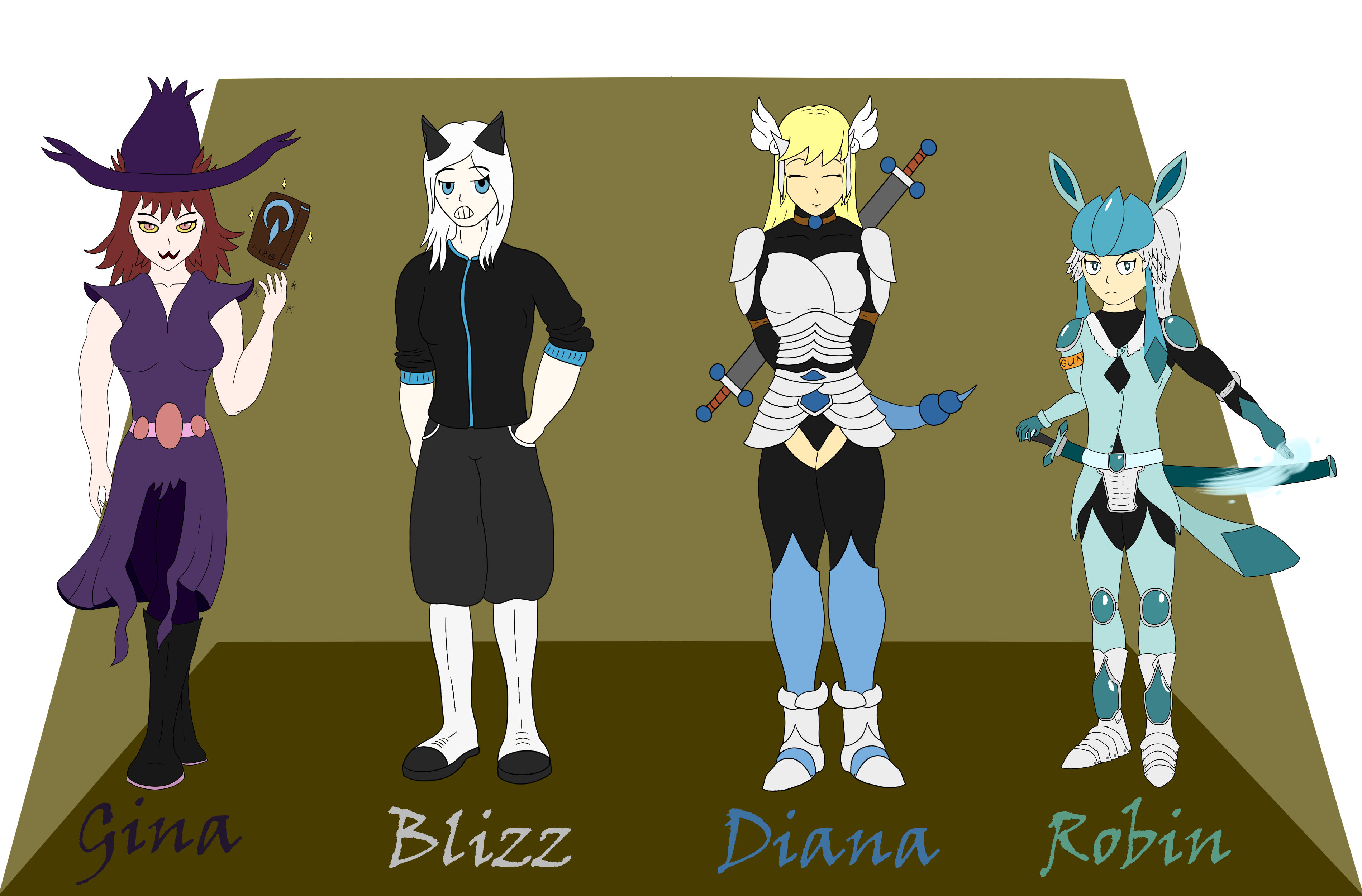 Meet my new characters!