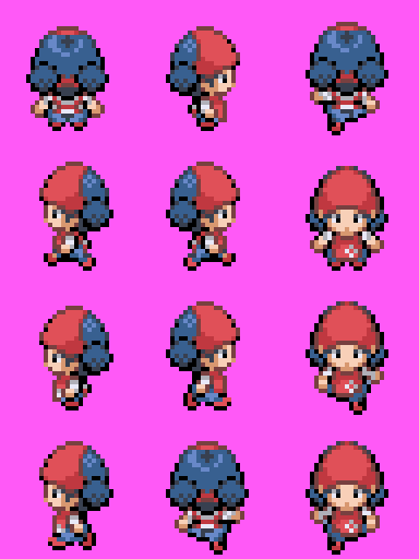 Pokemon Rse Sprites Pokemon HGSS style RSE Breeder F overworld sprite by Rai211 on DeviantArt