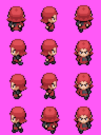 Custom Rse Sprite Pokemon HGSS style RSE Maxie overworld sprite by Rai211 on DeviantArt